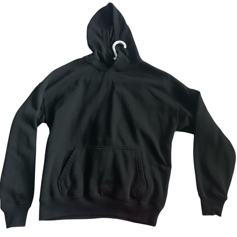 North Western MFG Black Womens Minimalistic Small Hoodie